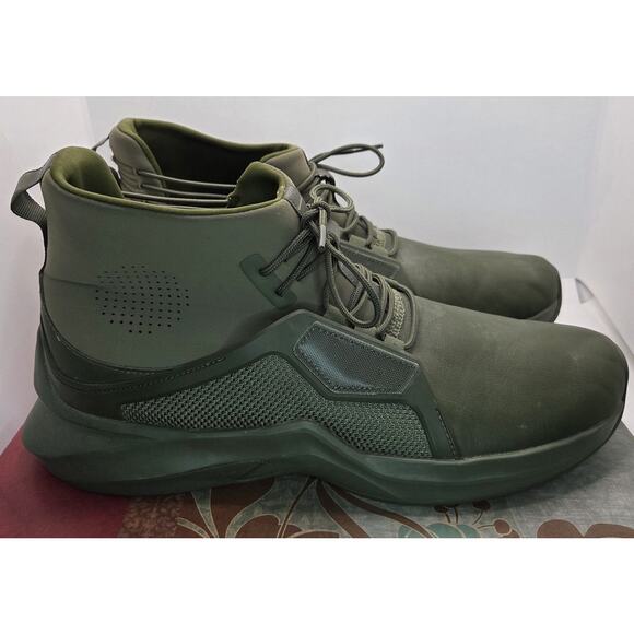 PUMA X FENTY RHIANNA HI TRAINER CYPRESS GREEN SIZE 11 US - Picture 1 of 9